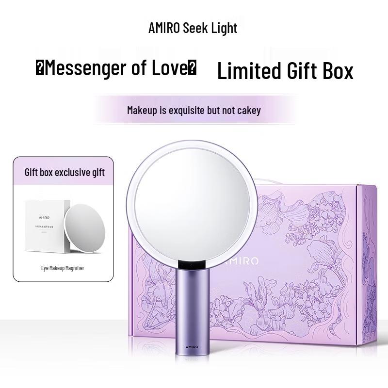 

AMIRO O2 Smart LED Desktop Makeup Mirror with Daylight Simulation