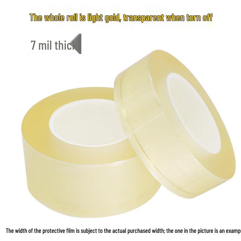 Gold PVC Electrostatic Jewelry Protective Film