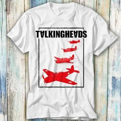 Talking Heads Plane Exclusive Punk Rock T Shirt Meme Gift Funny Top Tee Style