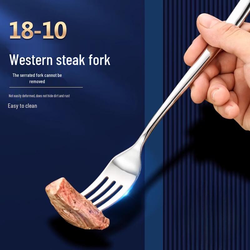 ZISIZ 316/420 Stainless Steel Dinner Knife & Fork Set