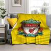 Fc Liverpool Crest Emblem Blanket Camping Trip Home Decor Air Conditioning Blanket Office Rest Blanket Bedroom