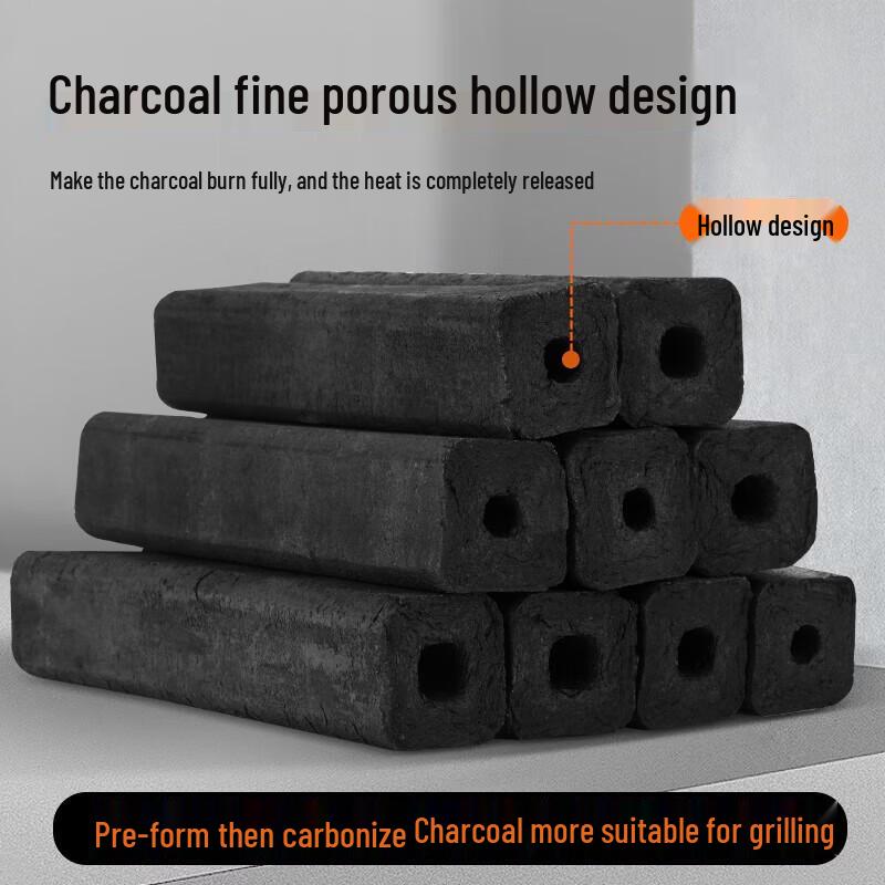 Fanpeng 10kg Smokeless Hollow BBQ & Heating Charcoal