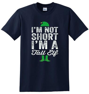 ICH BIN NICHT KLEIN ICH BIN EIN GROSSER ELF T-SHIRT Weihnachts-Elf Lustig Weihnachten Weihnachtsmann T-Shirt Top