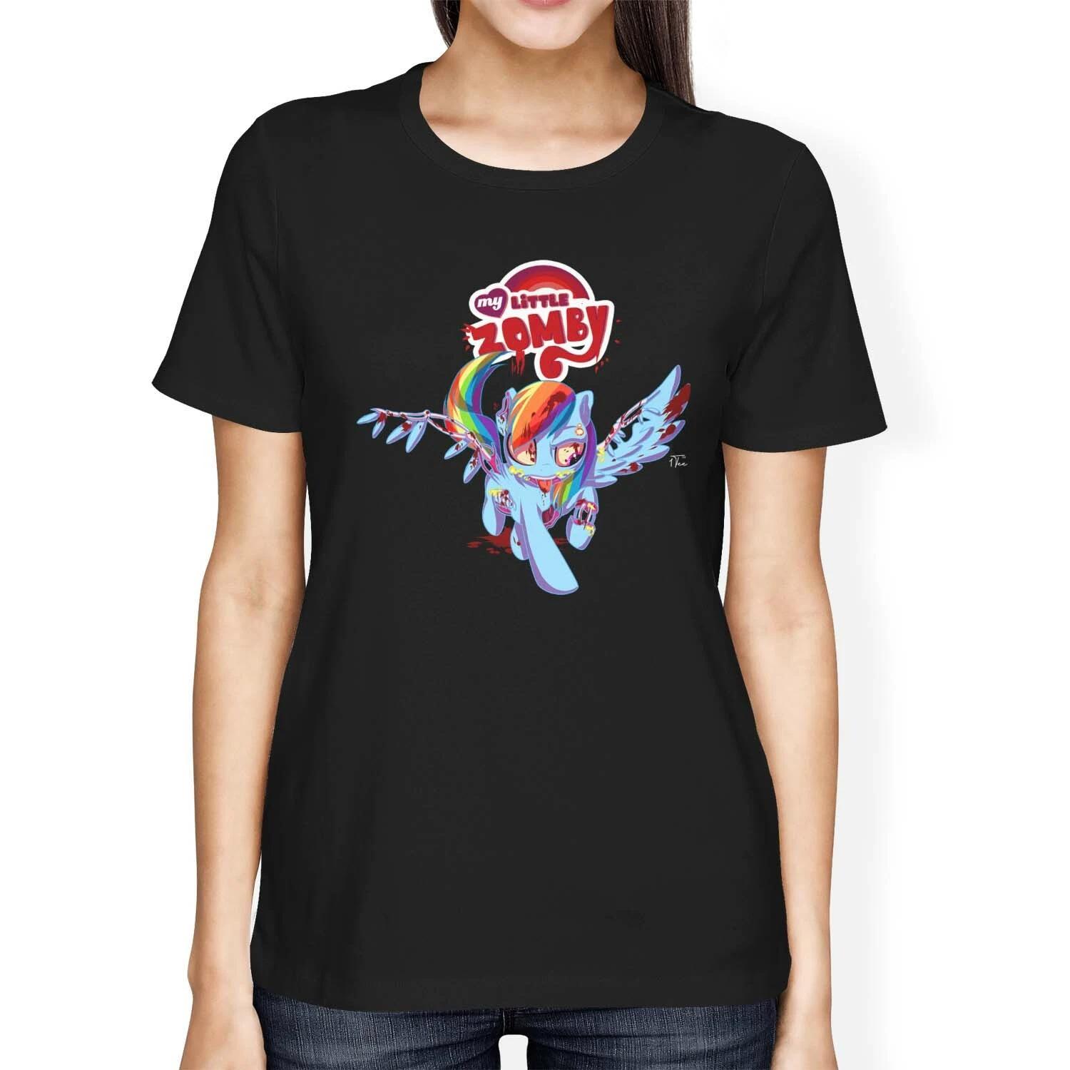 1Tee Womens Loose Fit My Little Zomby T-Shirt XXXXL