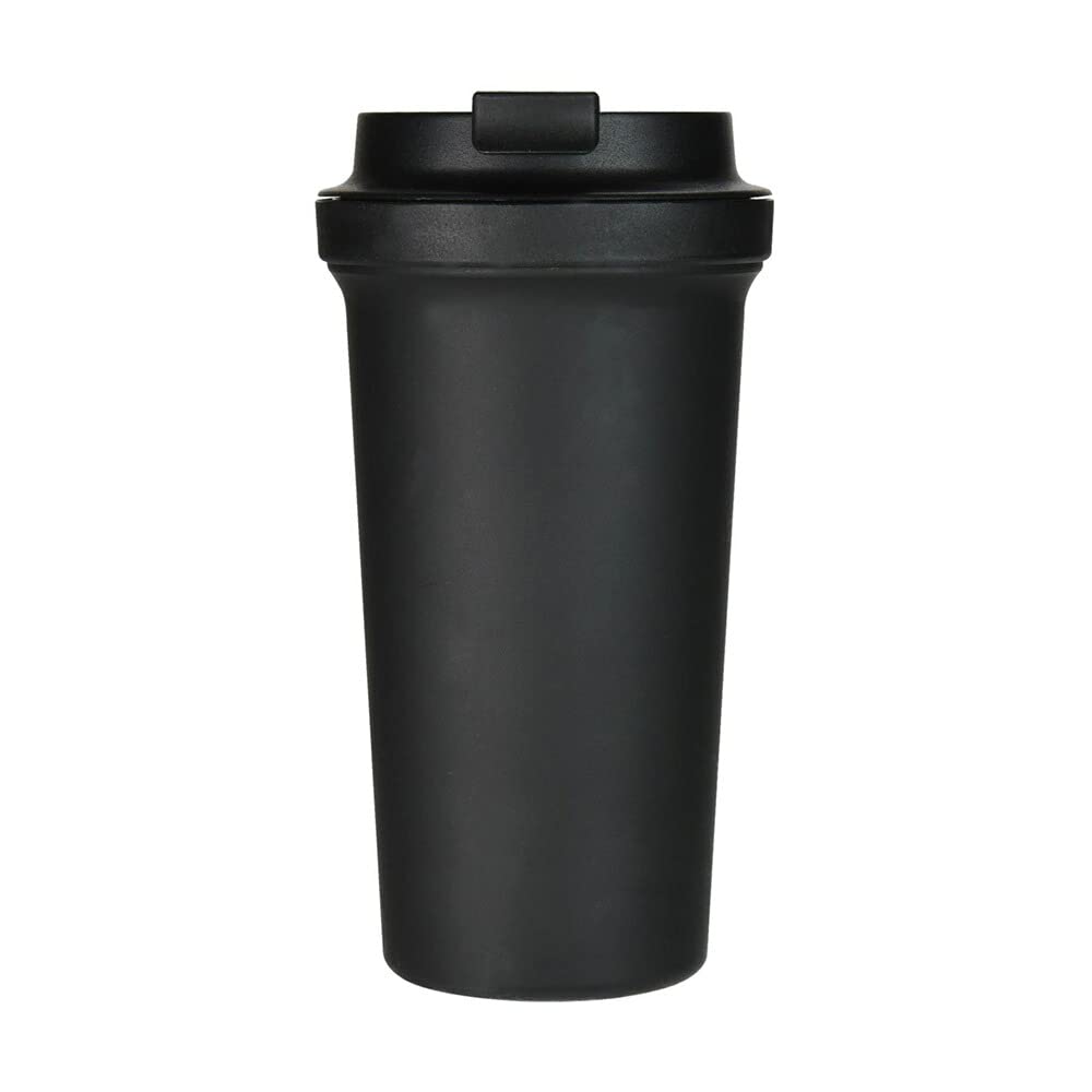 RIVERS Plastic Wall Mug, Bar Solid, Black