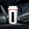 Car Electric Kettle Heating Cup Portable Multifunction LED Display Screen Leakproof