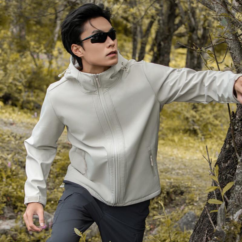 Qiaogerei Unisex Waterproof Softshell Jacket 8809