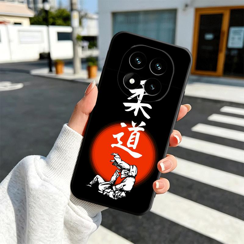 Judo Jiu Jitsu BJJ Brazilian Soft Phone Case for Xiaomi Redmi Note 12 13 14 15 Pro Plus 11 12S 11S 11T 10 4G Black Cover Back Sh