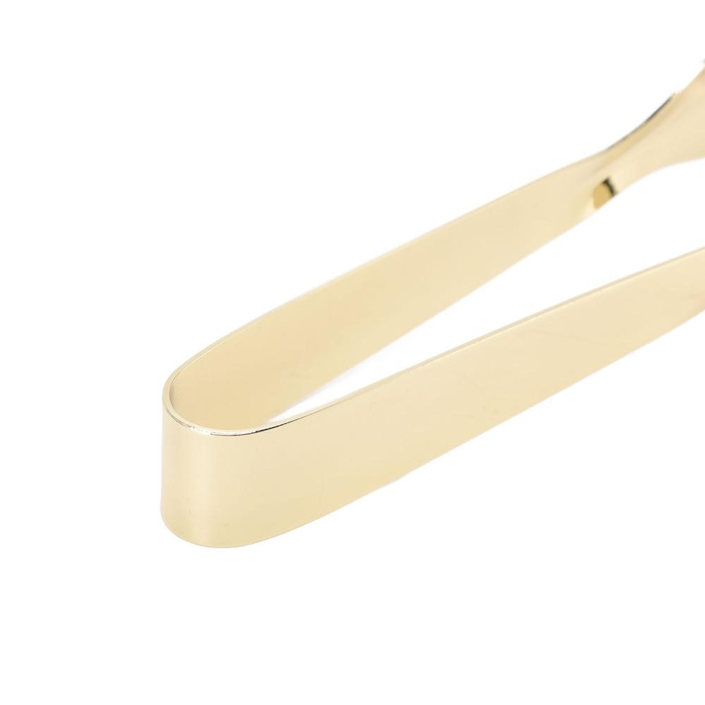 Thicken Ice Tongs Gold Food Tweezers Kitchen Tongs Serving Tongs  Coffee Bar