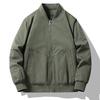 Thickened Pilot Jacket Men's Autumn and Winter Cotton-padded Jacket Loose Men's Baseball Jacket Stand-up Collar Casual Cotton-padded Jacket