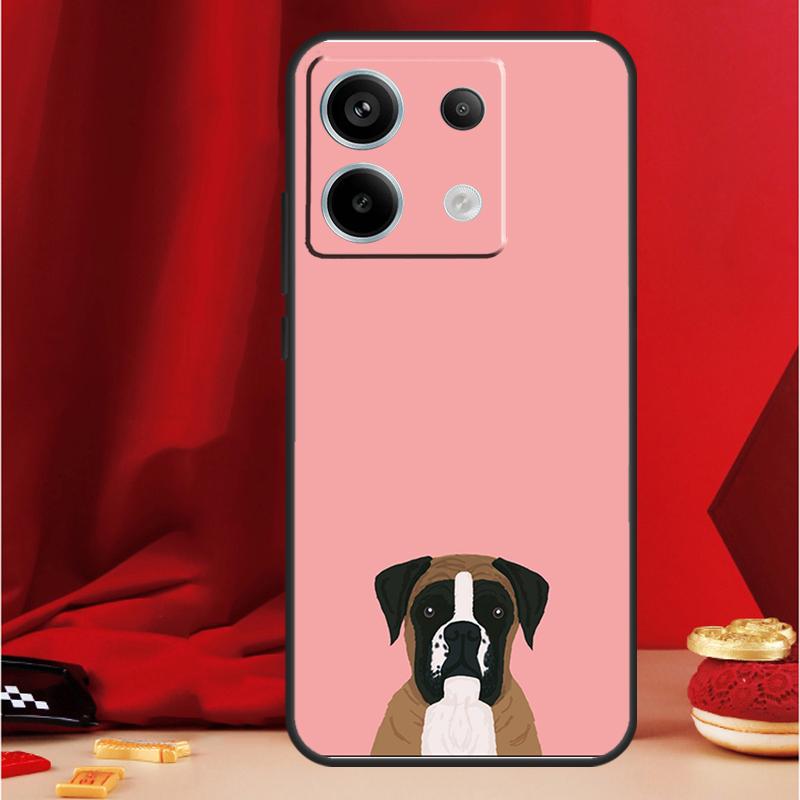 Boxer Dog Case For Xiaomi Redmi Note 9 10 11 12 13 Pro Plus 9S 10S 11S 12S Redmi 12 10C 9C 13C Coque