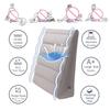 Inflatable Adult Sex Room Position Pillow Cushion Triangle Inflatable Ramp Furniture For Deeper Position Support Pad