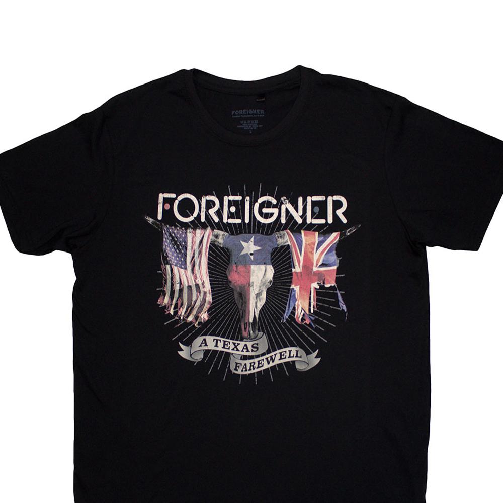 Foreigner Unisex Vuxen Texas Avsked T-shirt