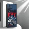 EMT EMS Ambulance Soft Phone Case for Samsung Galaxy S26 S25 Edge S24 Ultra S23 Plus S22 S21 FE S20 Black Cover Back Shell