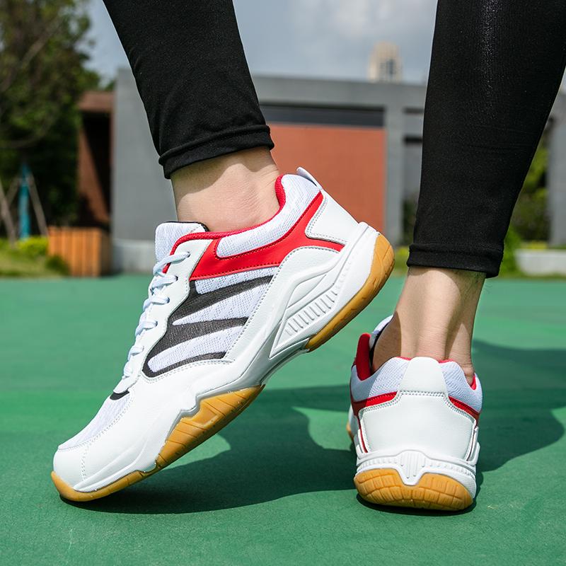 36-46 Unisex Shock Absorption Anti-skid and Wear-resistant Outdoor Badminton Shoes Tennis Shoes Table Tennis Shoes