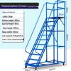 JINGGENG Heavy-Duty Mobile Working Platform Ladder