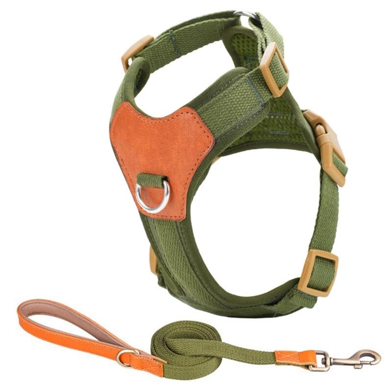 

Dog Harness Large for Small Dogs No Pull with Leash Adjustable Clip Comfortable and Secure Buckles XS