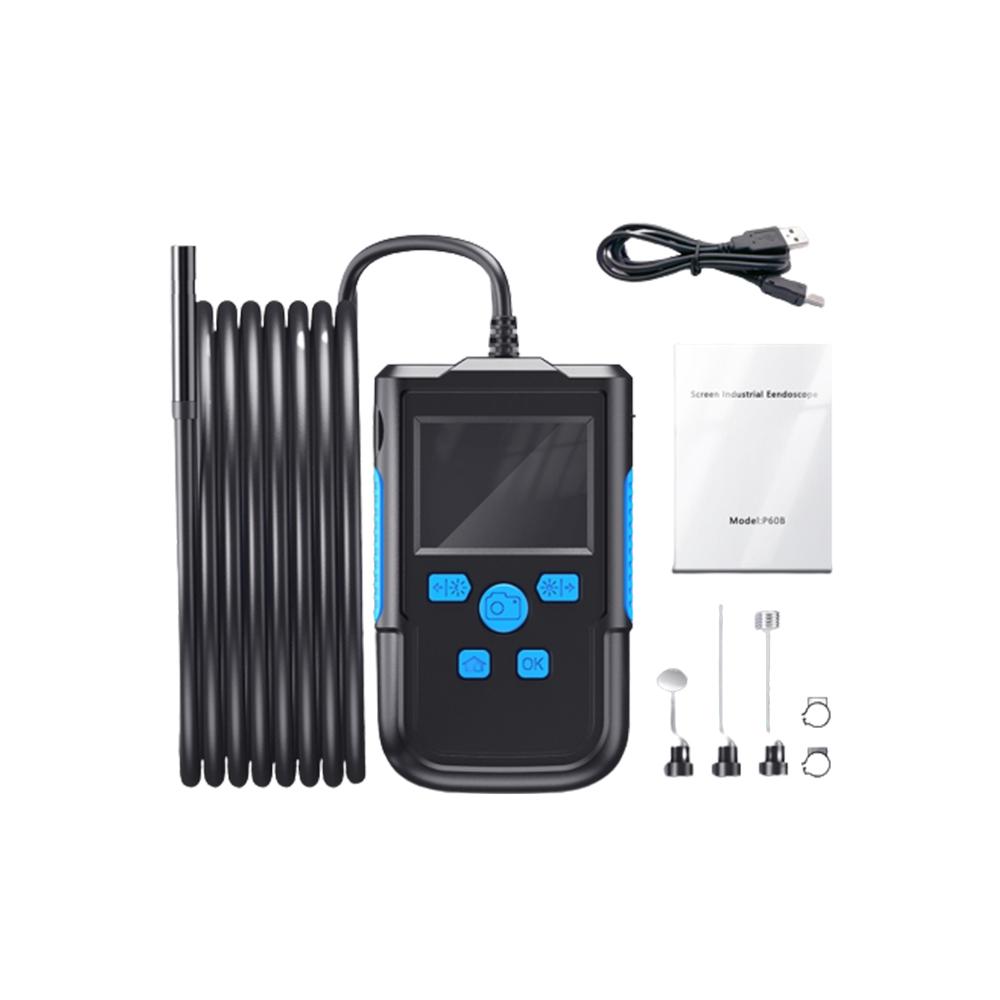 Industrial Endoscope with 2m/78.74inches 5m/196.85inches; 10m/393.70inches Rigid Cable Industrial Endoscope 2m 78.24 inches