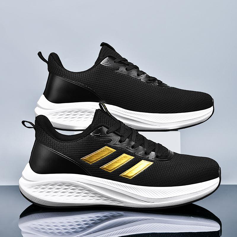 Ny Mode Herr- och Dam Fyra Säsonger Lågskurna Bekväma Skor Andningsbara Casual Löparskor