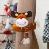 Cute Elk Christmas Decoration Creative Small Animal Christmas Curtain Decoration Home Christmas Family Party Curtain Decoration