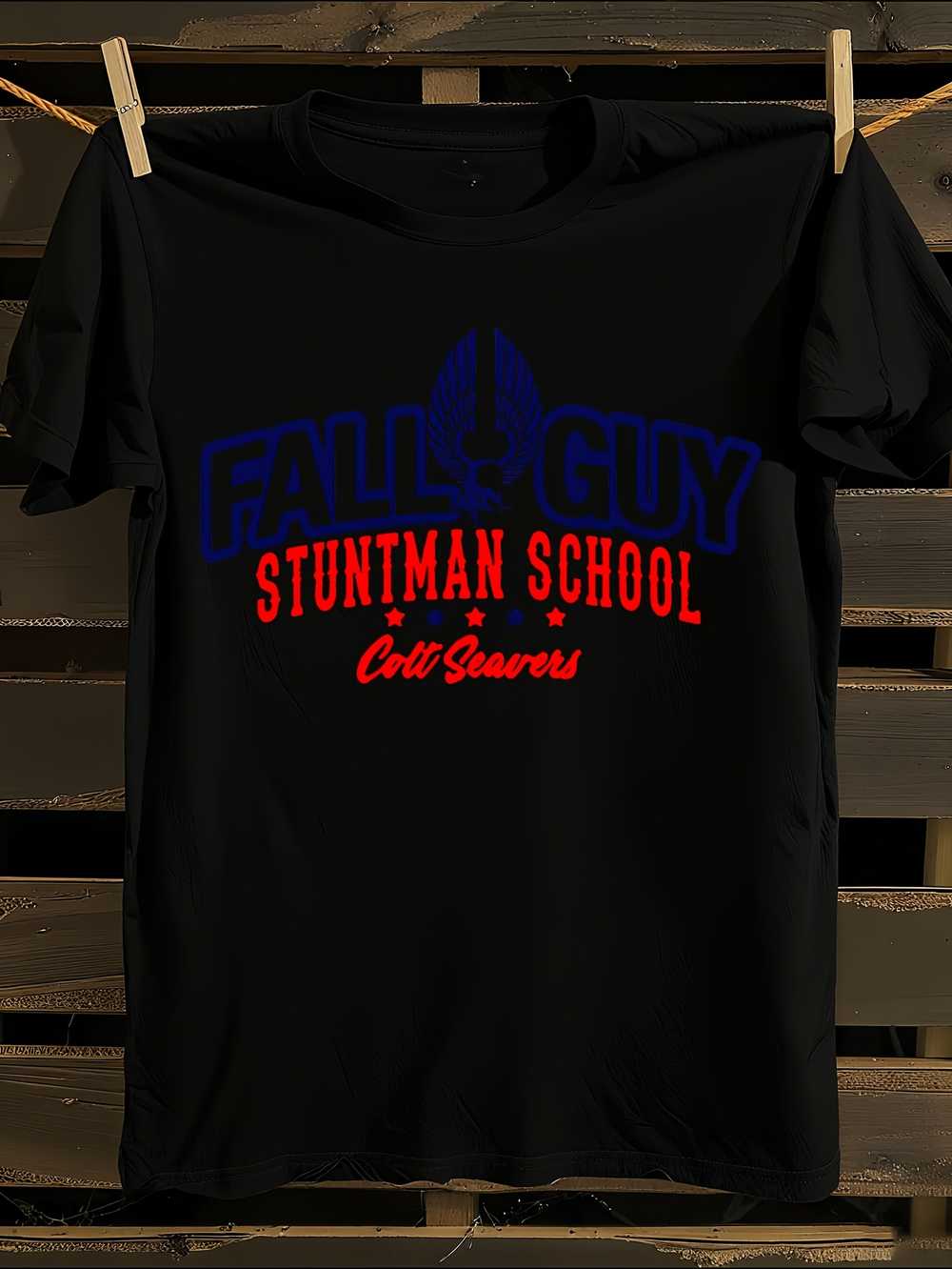

Fall Guy Stuntman School Logo T-Shirt XXXXL