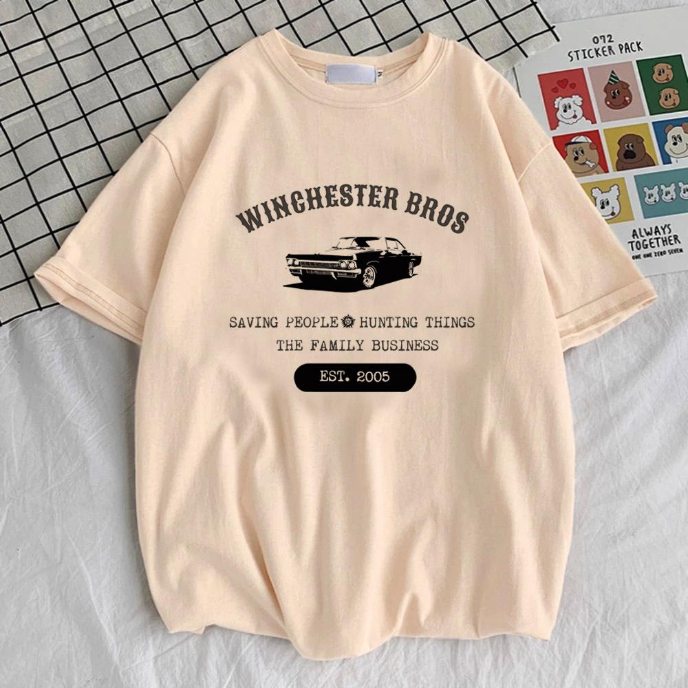 Supernatural tshirt Women graphic aesthetic Graphic Vintage Gothic Grunge tshirt Classic 2000s harajuku Y2k Breathable 2000s S