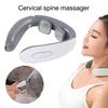 White Cervical Massage Device Multi Functional Neck Protection and Neck Relaxation Massager Portable Portable Neck Care Tool