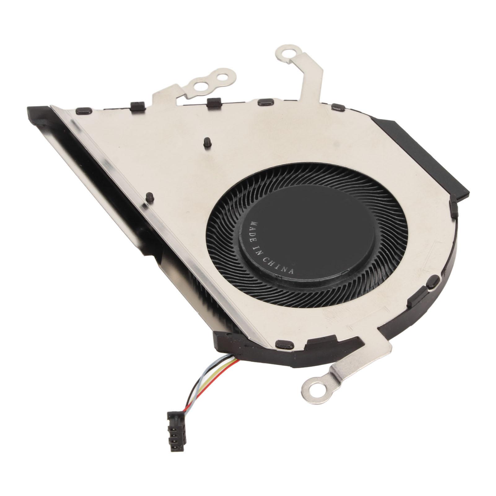 

Laptop Cooling Fan 4Pin Connector Aluminum Alloy ABS Light Small CPU Cooling Fan for Vivibook 14in X420U X420UA X420UQ