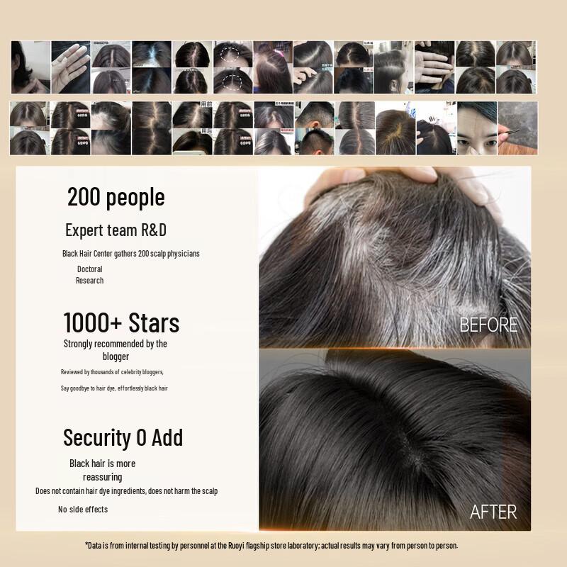 RUYI He Shou Wu Black Hair Shampoo