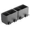 Toothbrush Holder Wall Hanging No Punching Shelf Bathroom Cleaning Toilet Toothbrush Mouthwash Cup Storage Rack