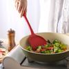Silikon Spatula Isıya Dayanıklı Yapışmaz Mutfak Pişirme Spatulası Rahat Saplı Tencere