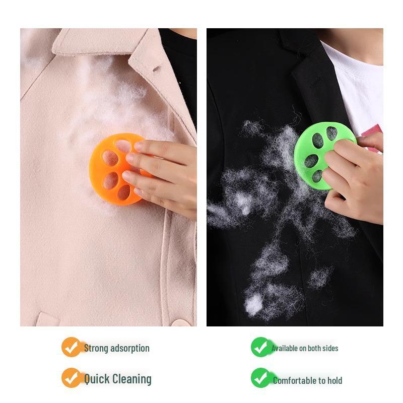 Washable Silicone Lint Roller: Strong Hair and Pet Fur Remover for Clothes