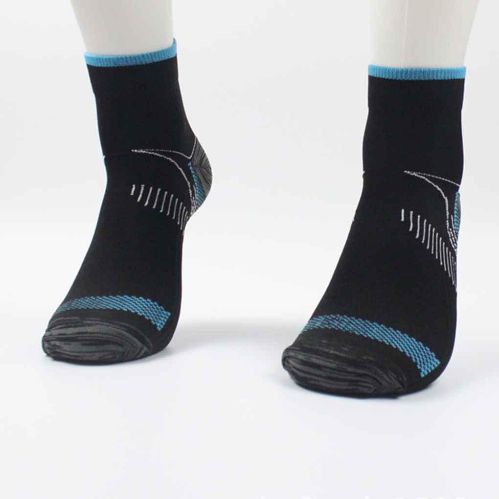 Foot Compression Socks Good Elasticity Plantar Fasciitis Heel Spurs Pain Knit Socks Stimulating Circulation Stockings