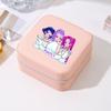 Kpop Demon Hunters Travel Portable Jewelry Storage Box Organizer Jewelry Case Earrings Necklace Ring Jewelry Boxes Birthday Gift
