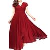 Lady Petticoats Plus Size Dress Thin Breathable Ankle-length Women Summer Spring Slim Sundress for Street Wear