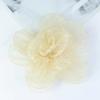 Fairy Style Oversized Yarn Flower 20cm Flower Corsage Elegant Dress Pin  Women