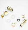 Gold Bathroom Basin Sink Pop Up Drain Brass Material Waste Stopper Floor Drain Non-Porous Bathroom Basin Drainer Bath Hardware
