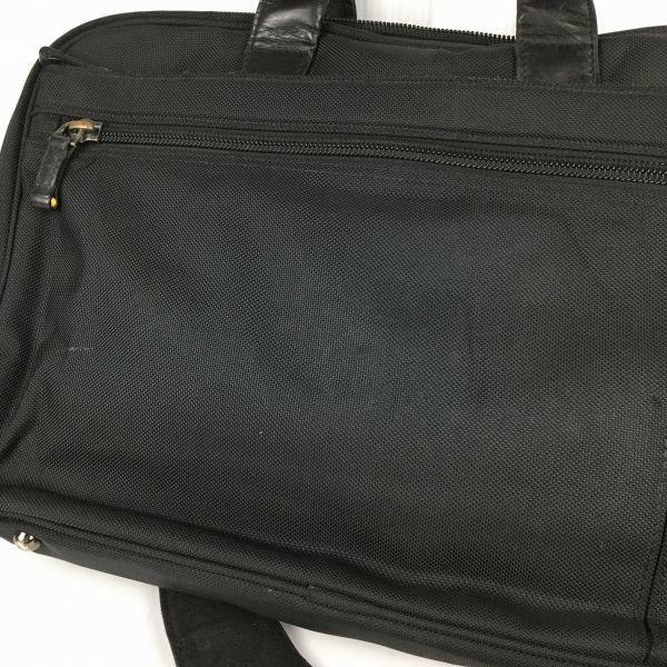 ACEGENE Dokumententasche Businesstasche Schultergurt Schwarz Mehrere Fächer(GEBRAUCHT)