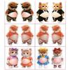 3D Shiba Inu Dog Stickers Soft 3D Animal Belly Sticker Squeeze Sensory Decals Scrapbooking Mobile Phone Decoration Stickers