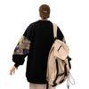 Men's Embroidered Chinese Style Round Neck Hoodie, Plus Size, Spring/Autumn Casual Top