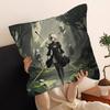 N-Nier Anime Cushion Cover Pillow Cover Decor Pillowcase Printed Cushion Case for Couch