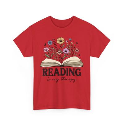 Book T-Shirt | Booktrovert T-Shirt | Reading Is My Therapy Shirt