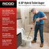 RIDGID Closet Auger 56658 K-6P