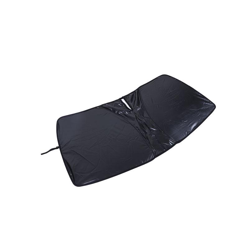 

For Ford Maverick -2024 Silver Tape Car Front Windshield Sunshade Sun Protection Visor Sunshade Interior Accessories Style A (Black)
