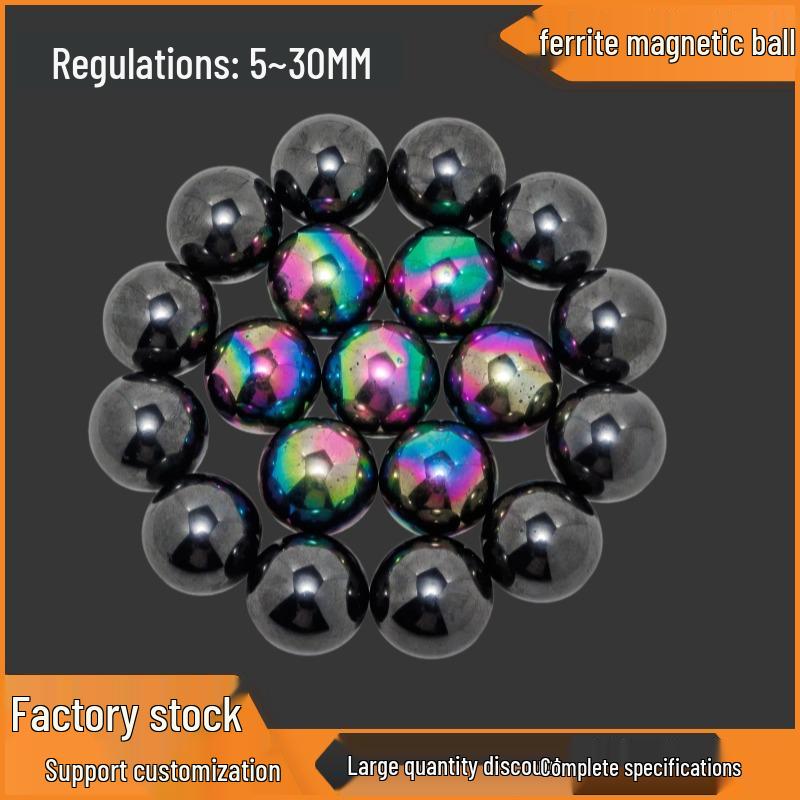 

Цветное магнитное кольцо-игрушка: 6мм-35мм Тестеры здоровья Diameter 8mm Black