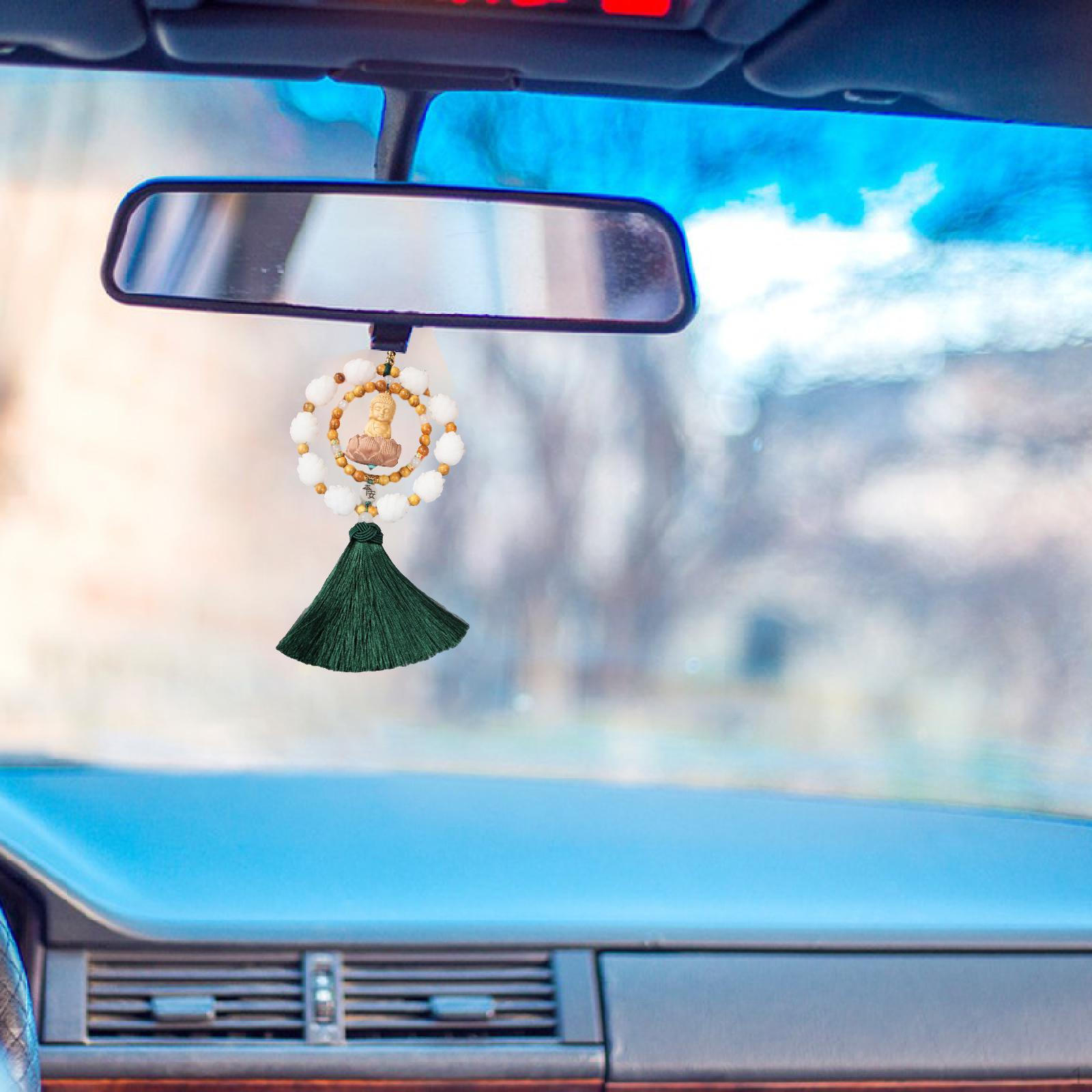 

Автомобильная подвеска Bodhi Lotus, подвесная подвеска для салона автомобиля, подвесные подвески для дома, спальни зелёный