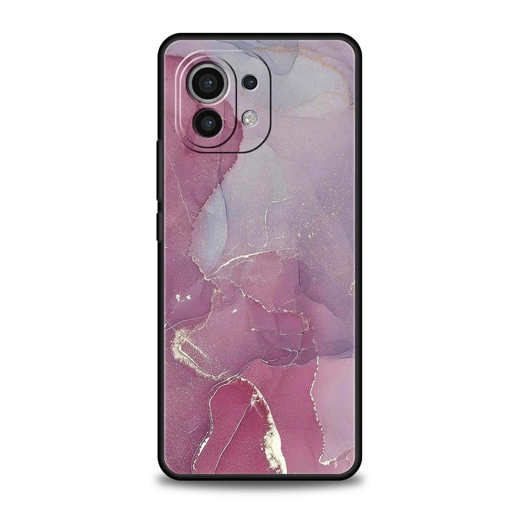 Phone Case For Xiaomi 13 12 11 Lite 12T 11T 10T 9T Mi Poco M4 M3 X4 X3 Pro F4 F3 GT 5G Cover Soft Shell Coque Marble Art Fashion