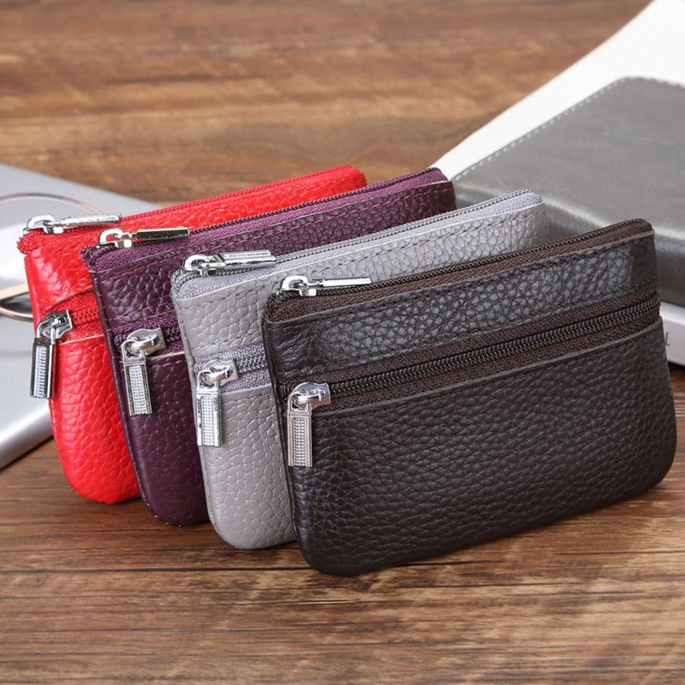 

Кошелек на молнии из искусственной кожи с держателем для карт Модный короткий кошелек