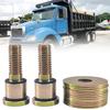 Door Striker Bolt Kit 68172101KO A1837204000 Compatible with Freightliner Century Columbia