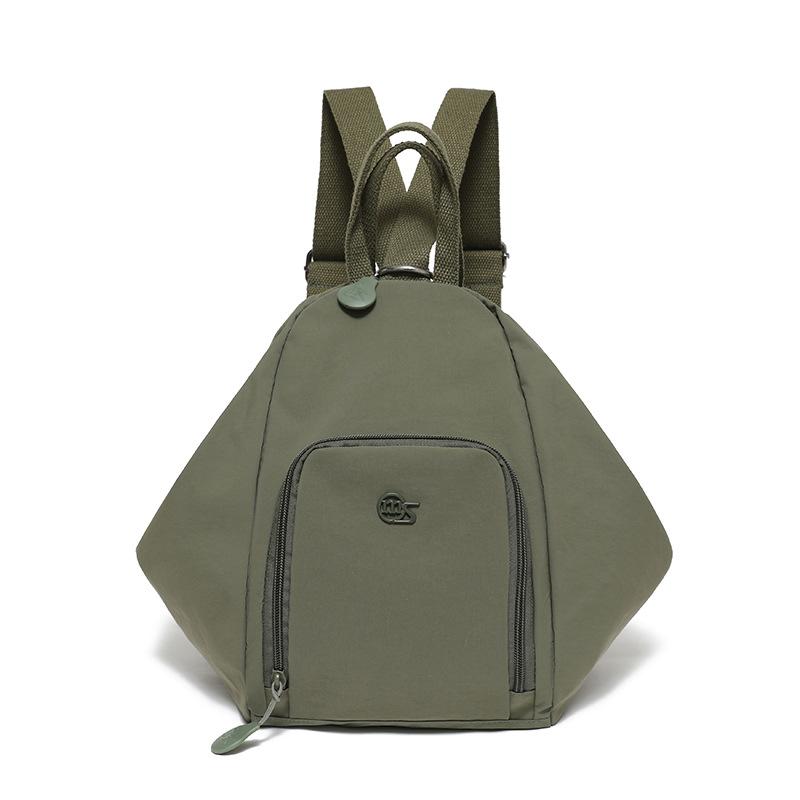 

Рюкзак женский большой вместимости для отдыха студенческий школьный рюкзак простой нишевый высококлассный дорожный рюкзак зелёный